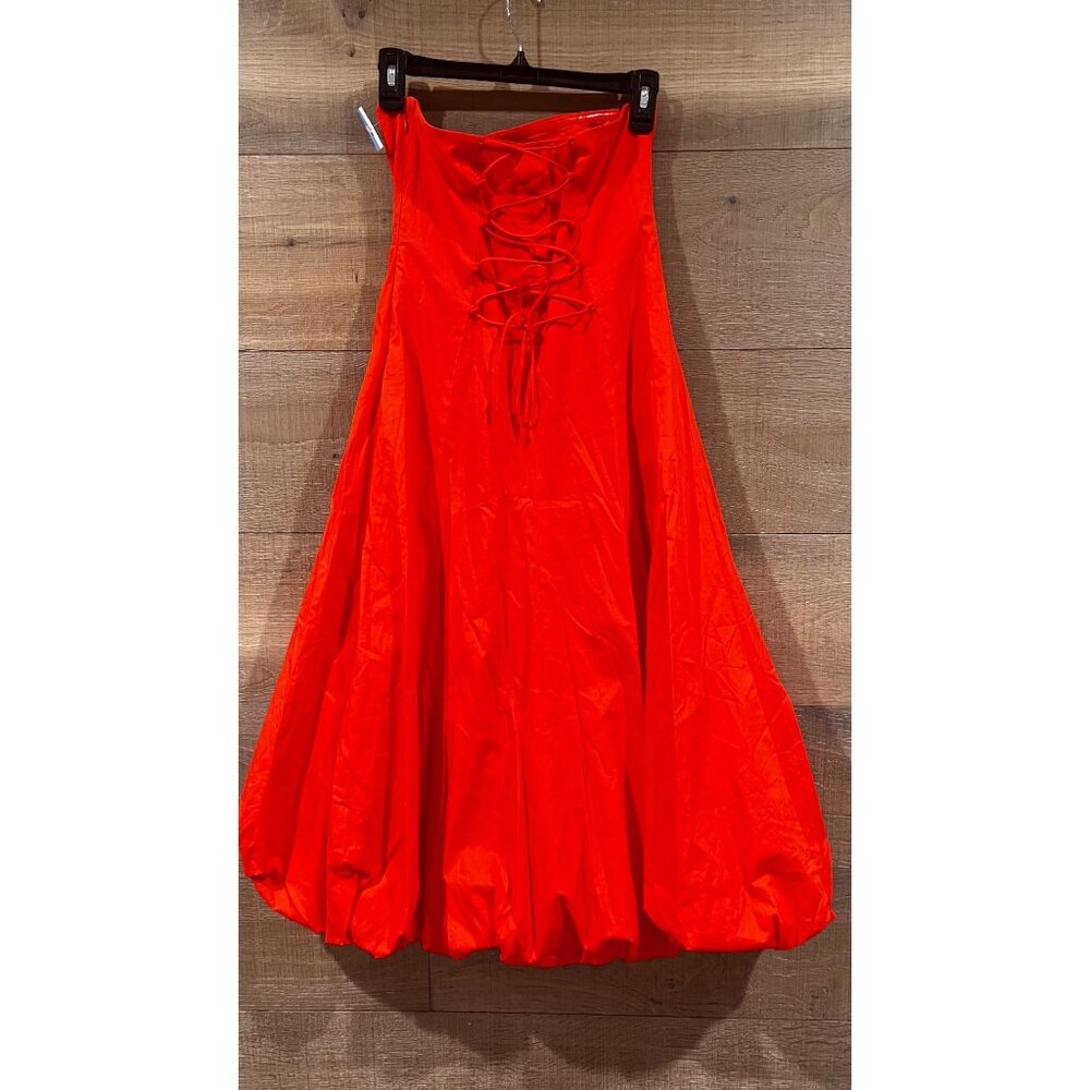 ASTR THE LABEL Lace Up Strapless Bubble Dress SIZE S NEW - Picture 6 of 9